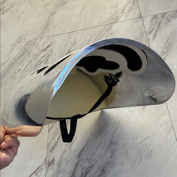 MARSHMELLO Spirit Black Half Mask DJ MARSHMALLOW HEAD - Picture 8 of 11